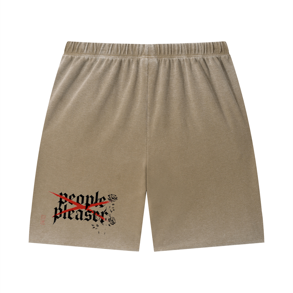 888 Wash Waffle Shorts Set