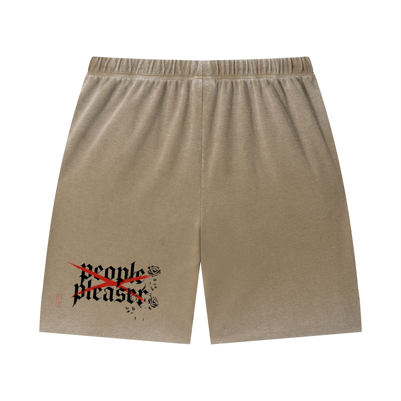 888 Wash Waffle Shorts Set