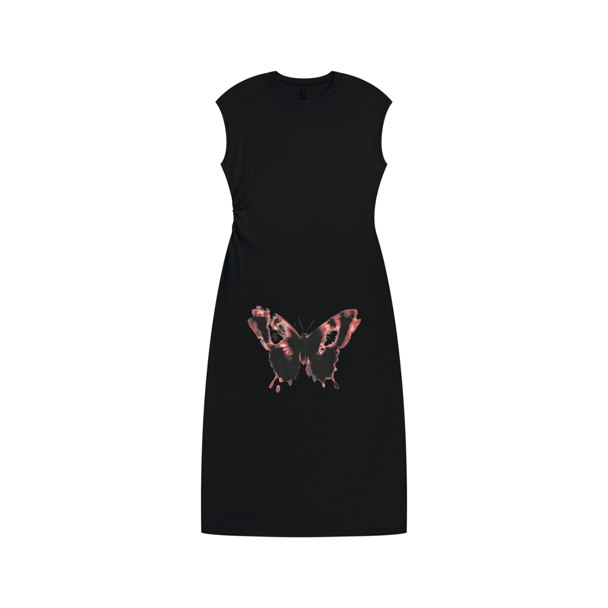 Women’s Ruched Sleeveless Dress