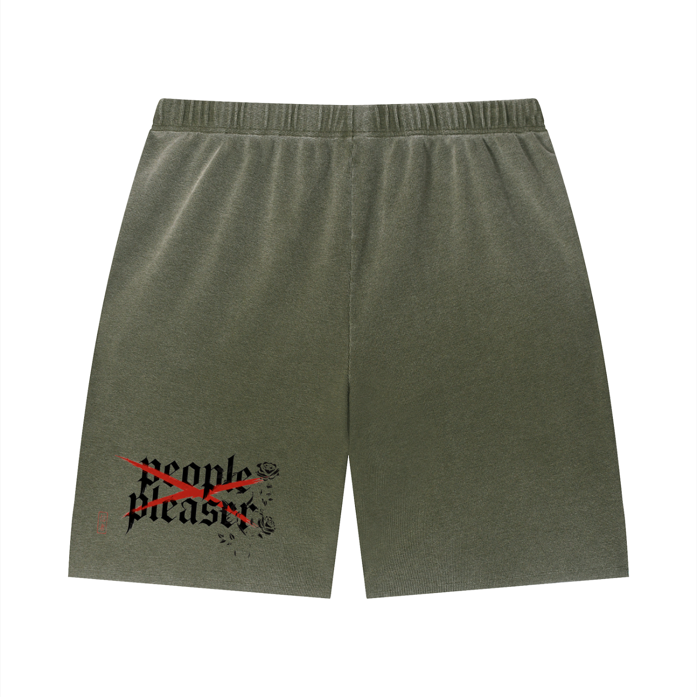 888 Wash Waffle Shorts Set