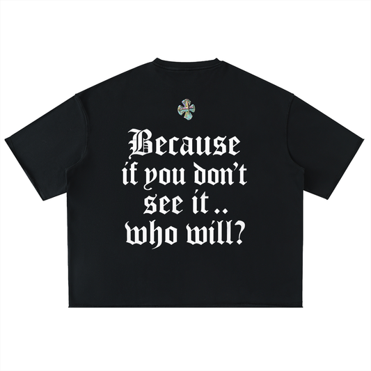 Oversized Washed Half Sleeve T-Shirt