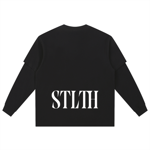 Bold STLTH Long Sleeve Oversized Tee