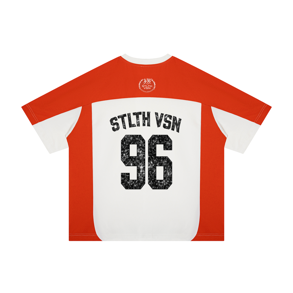 Unisex Color Block Loose T-Shirt