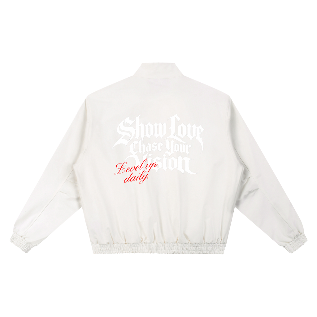 FIRE Collar Bomber Jacket