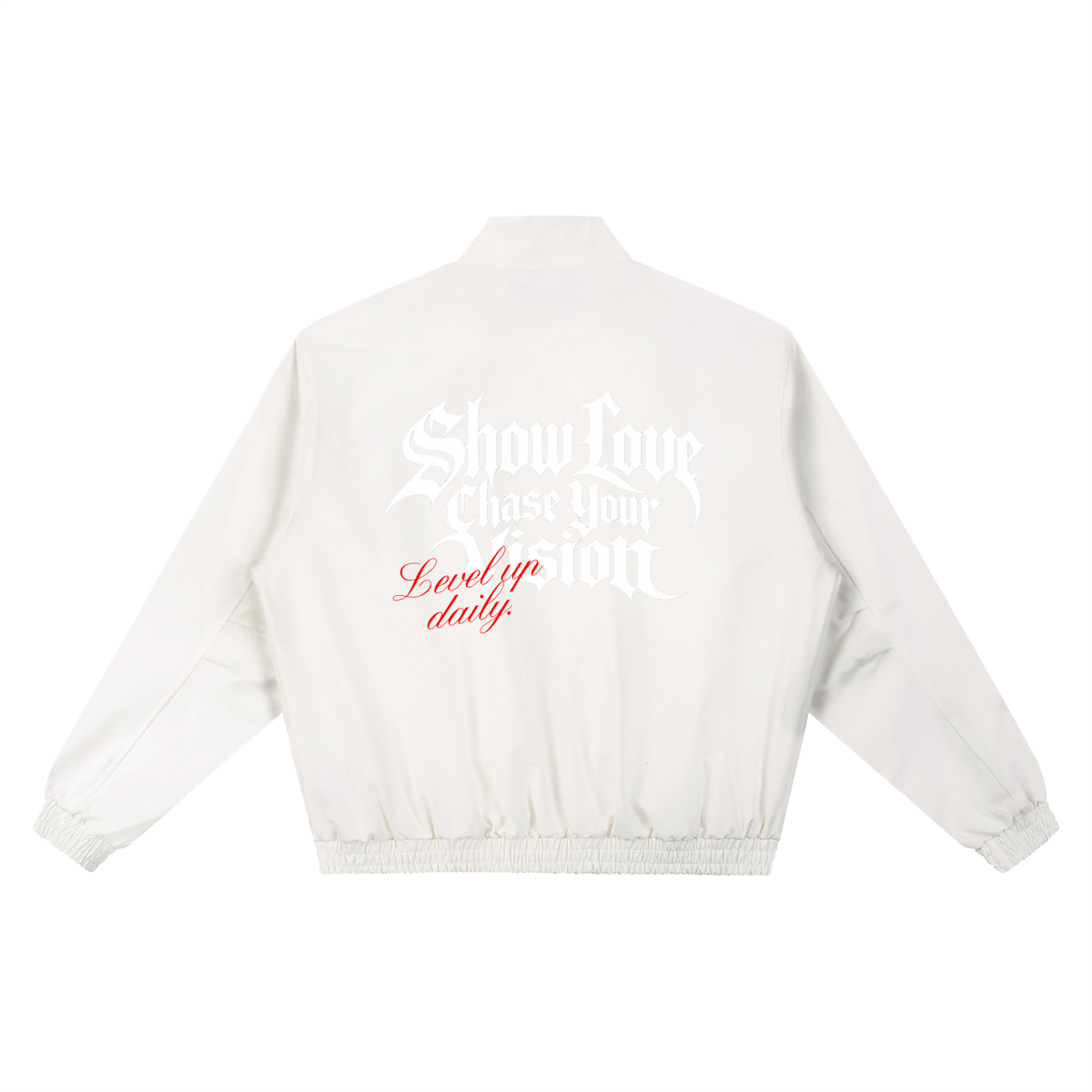 FIRE Collar Bomber Jacket