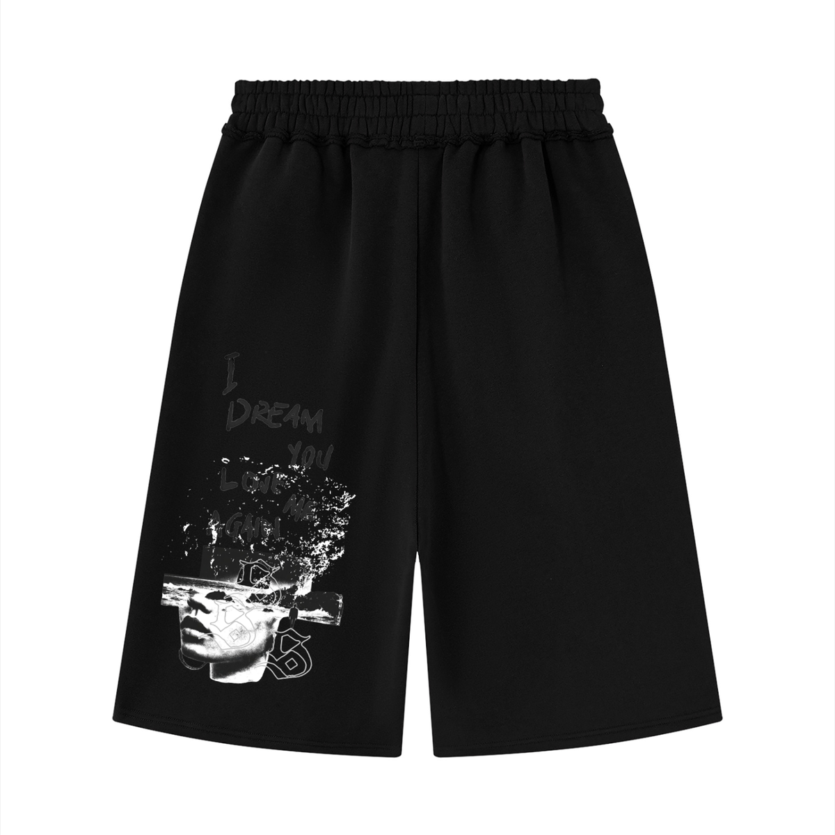 Vision Raw Edge  Shorts