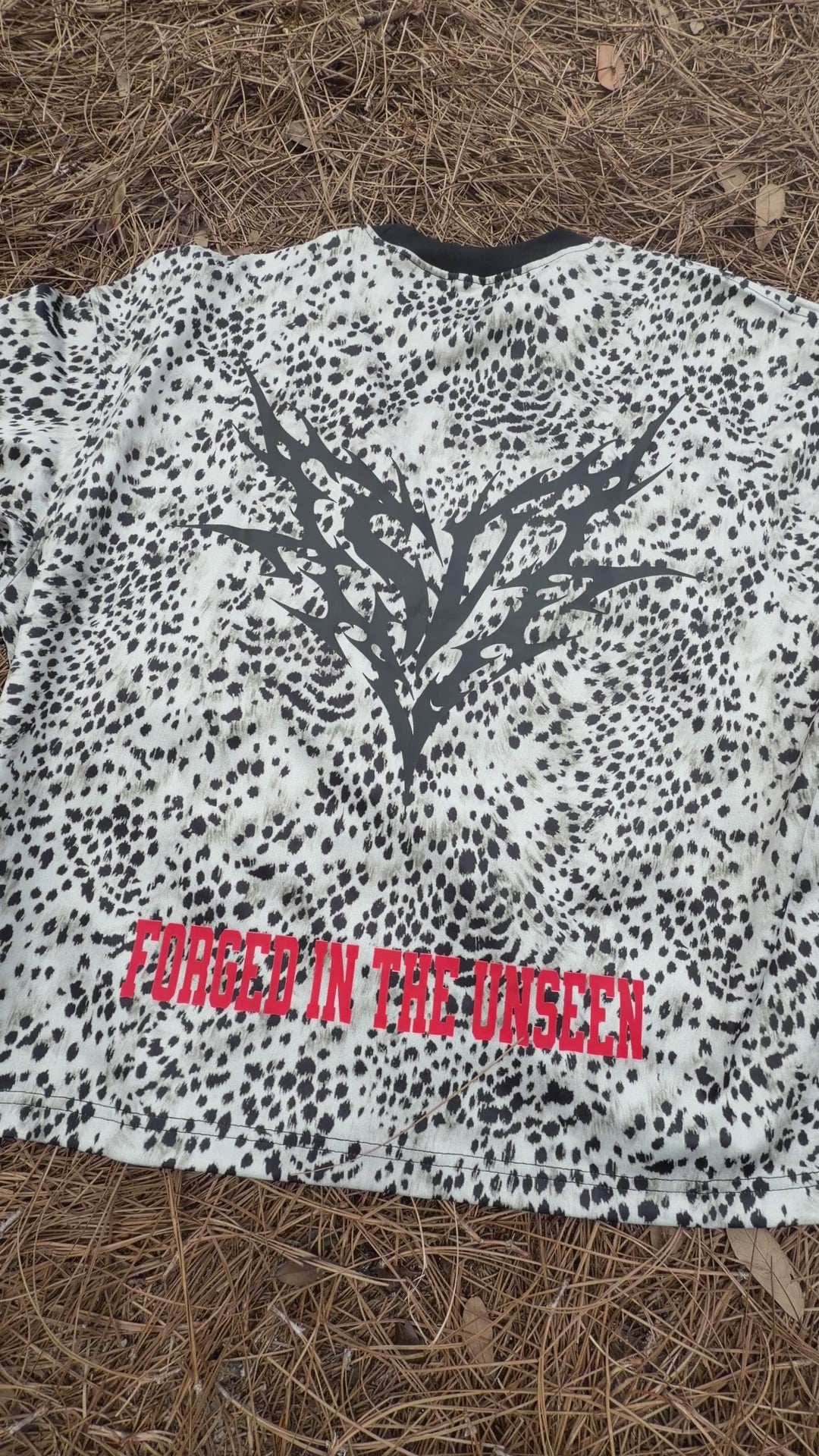 Unisex Leopard Print Boxy T-Shirt